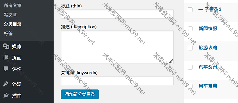 主题巴巴WordPress SEO插件-米酷主题