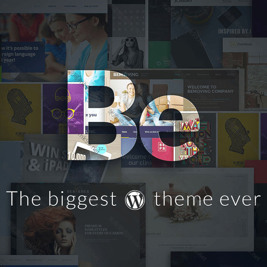 WordPress多功能主题中文汉化版企业快速建站主题含500+模板BeTheme[更新至21.9.2]-米酷主题