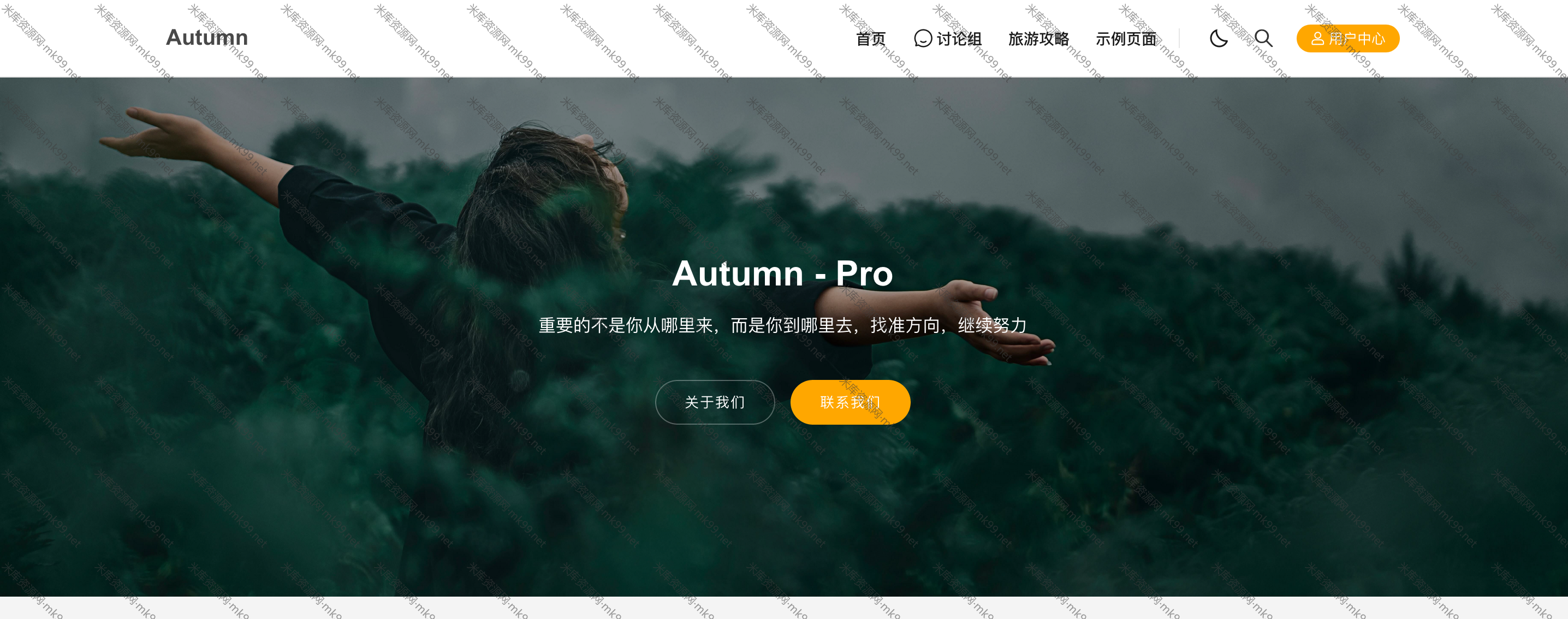 基于WPJAM插件高性能的WordPress主题Autumn-Pro[更新至V2.4]-米酷主题