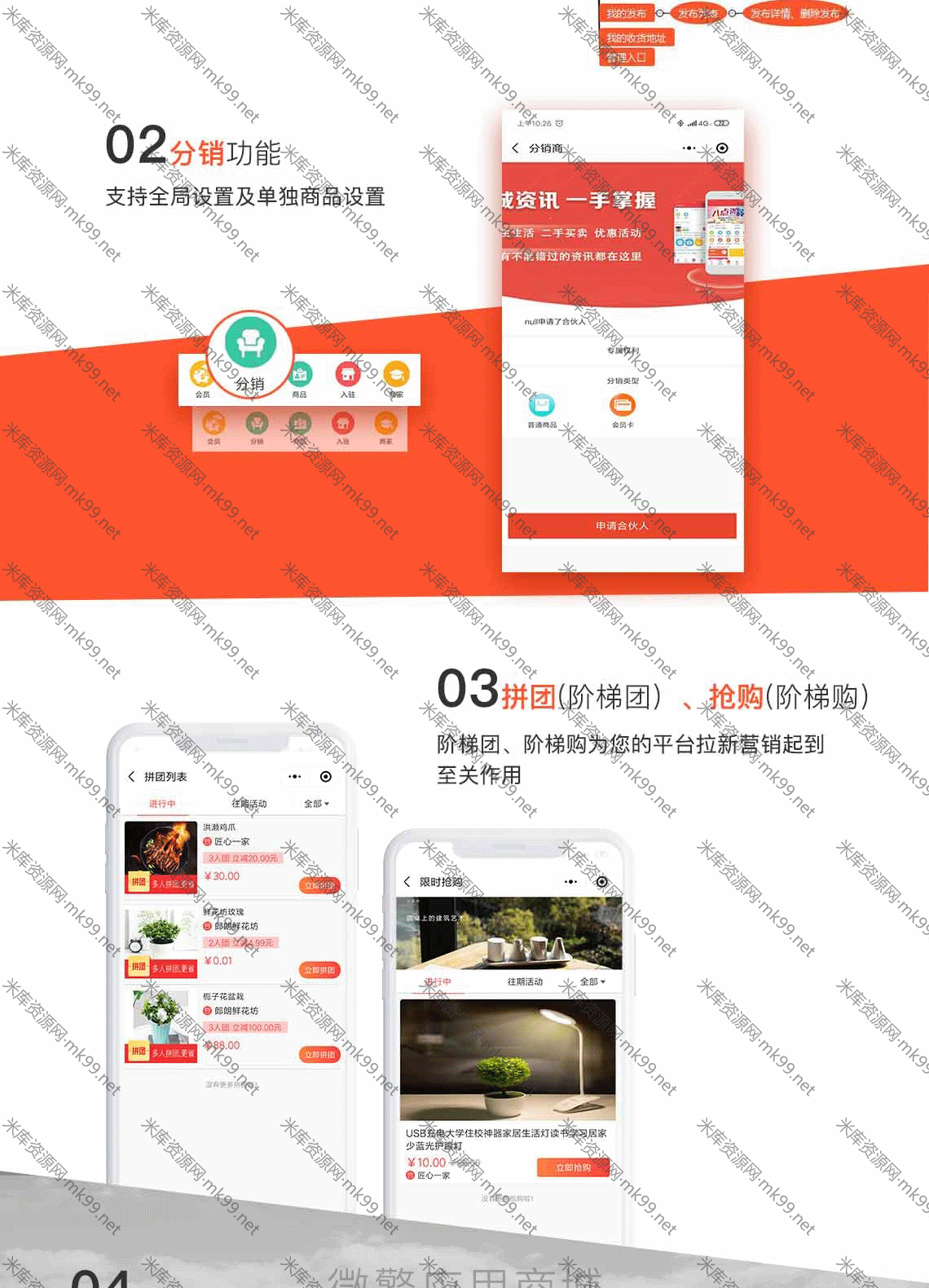 微擎柚子智慧同城小程序V1.1.8商用无限版 前端+后端-米酷主题