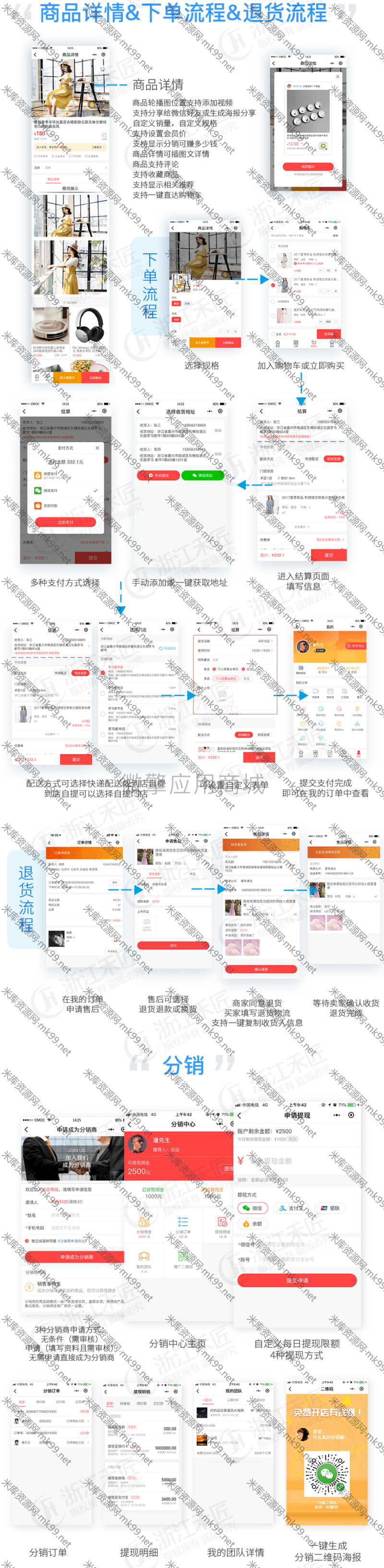 禾匠榜店商城V4后端在线更新前端开源全插件版附安装教程-米酷主题