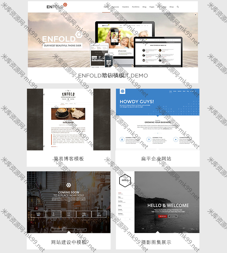 极速简单的wordpress主题enfold V4.8.1 主题汉化版含教程-米酷主题