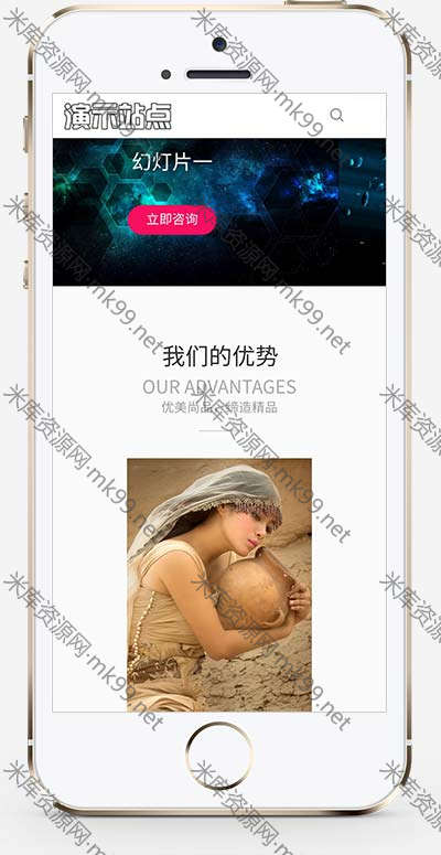 高端艺术创意品牌设计类网站pbootcms模板-米酷主题